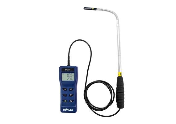 TA 200 Thermoanemometer  Sichere Beurteilung von Lüftungsanlagen